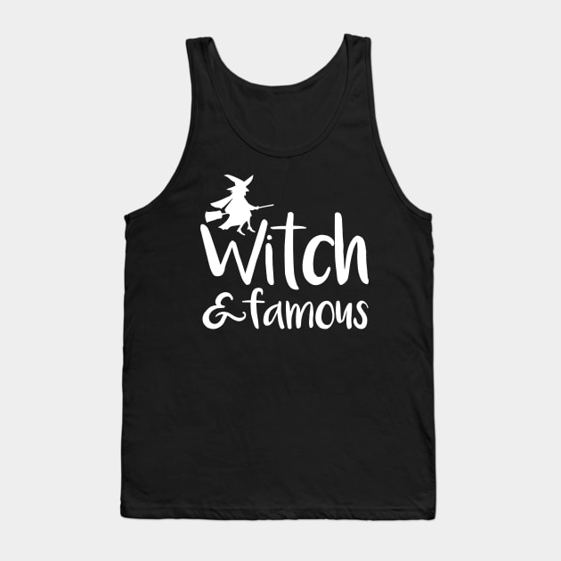 Witch and Famous Tank Top by oddmatter